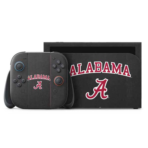 University of Alabama Logo Nintendo Switch 2 (2025) with Joy-Con Skin